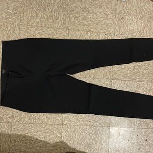 Business casual black, skinny mid rise pants